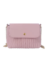 Petite Embossed Shoulder Bag