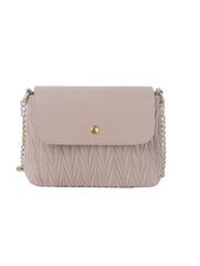 Petite Embossed Shoulder Bag