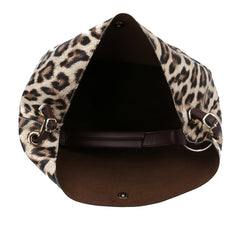 Fashion Animal Print Hobo with Pouch