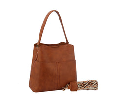 Hobo Shoulder Handbag with Top Handle Bag
