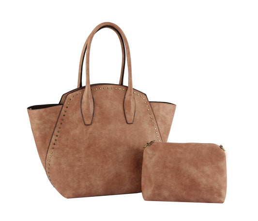 2 in 1 Top Handle Satchel Bag Women Handbags Designer tote  Bag for Ladies