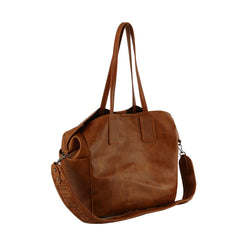Women Leather Satchel Purse Crossbody Handbag