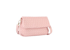 Woven flap over clutch