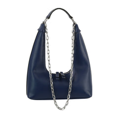 Small Hobo for Women Crescent Shoulder Bag With Chain