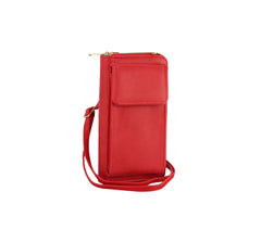 Small Leather Shoulder Bag, Crossbody Bag CellPhone Wallet Purse Lightweight Crossbody Handbags for Women