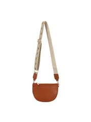 Guitar strap rounded crossbody