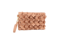 Ruched clutch