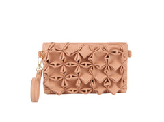 Ruched clutch