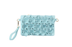 Ruched clutch