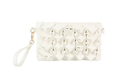 Ruched clutch