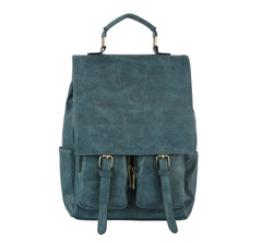 Front pockets unisex backpack