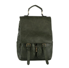 Front pockets unisex backpack