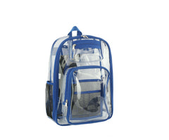 Transparent Crossbody Daypack Backpack Clear Book Side Pocket