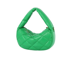 Puffy quilted shoulder bag