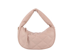 Puffy quilted shoulder bag