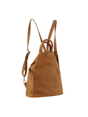 Laser cut convertible one and double strap backpack