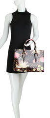 Fashion Leo Flower Satchel Set with wallet