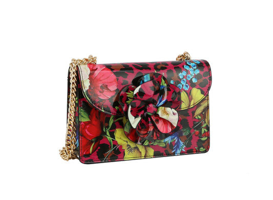 Fashion Leo flower crossbody handbag