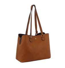 Women's Work Tote Bag, Large Capacity Shoulder Bag whit a clutch bag 2pcs