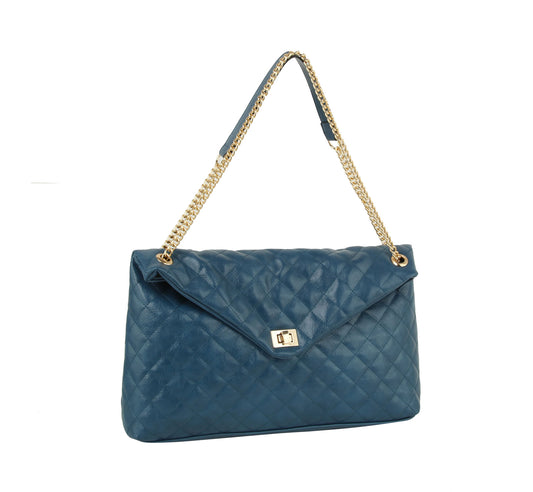 Fashion Quilted Oversize Satchel trolley sleeve JY-0387