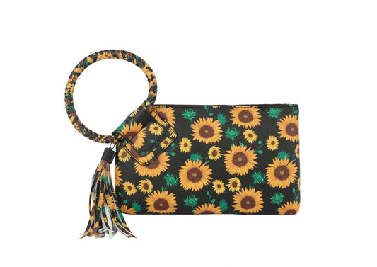 Fashion Multi Printed Wristlet