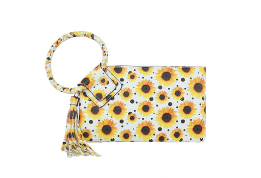 Fashion Multi Printed Wristlet