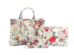 Women Tote Bag Flower Printed Hobo Bag