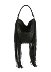 Women Satchel Crossbody Tassel Handbag