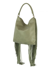 Women Satchel Crossbody Tassel Handbag