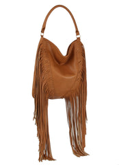 Women Satchel Crossbody Tassel Handbag