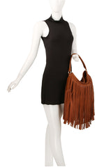 Tassel Handbag Hobo Fringe Bag