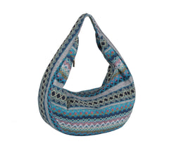 Aztec Zigzag Sling Shoulder Hobo Handbag