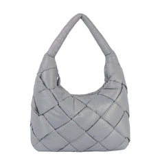 Light Weight Quilted Puffer Hobo Bag for Women