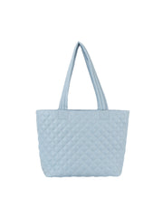 Quilted puffy tote