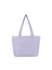 Quilted puffy tote