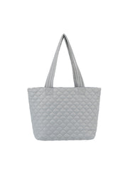 Quilted puffy tote