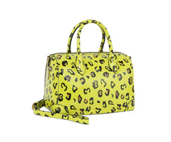 Fashion Neon Leo Satchel with Wallet