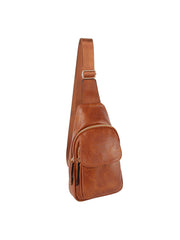 Multi Pocket Front Crossbody Sling