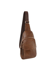 Multi Pocket Front Crossbody Sling