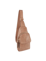 Multi Pocket Front Crossbody Sling