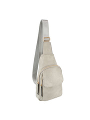 Multi Pocket Front Crossbody Sling