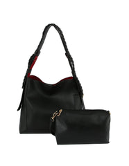 Hobo Handbag for Women Crossbody Purse Clutch Set