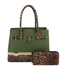 Top-Handle Leo Purse and Handbags