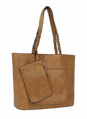 3 IN 1 BRAIDED TOTE