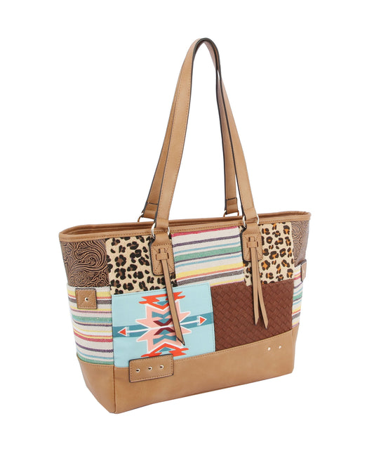 MULTI PRINT CONCEALED TOTE