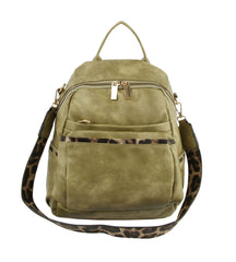 Fashion Designer Travel Backpack Shoulder Bag with Guitar Strap