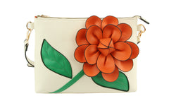 Women Flower Crossbody Bag Shoulder Bag