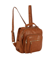 Women Backpack soft leather Shoulder Bag