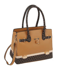 2 in 1 Medium Satchel Crossbody Bag Purse