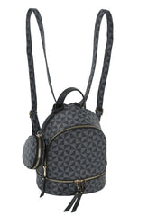 3 IN 1 HOURGLASS LEATHER MEDIUM BACK PACK